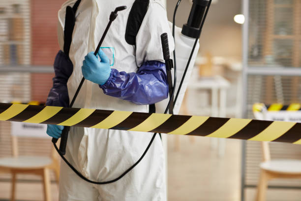 Professional Trauma Scene Cleanup technician working in Milton Mills, NH